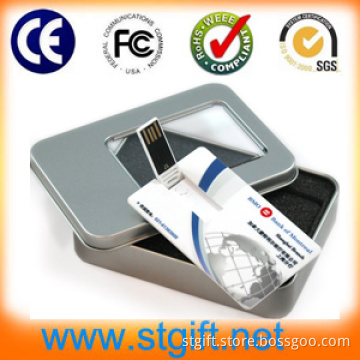 Super Slim Bussiness/Bank/Credit Card USB Flash Drive